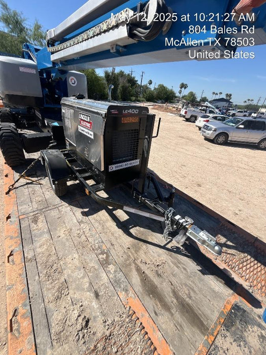 2025 Lincoln Electric LE400 Diesel, Kubota V1505, 22 HP, Trlr, Cable Rack, Light Kit, ES Decals, T3