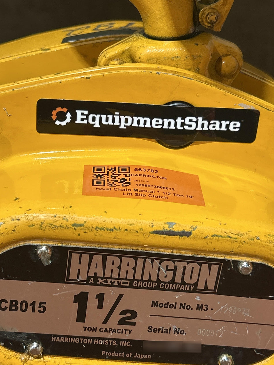 2025 HARRINGTON CB015-10
