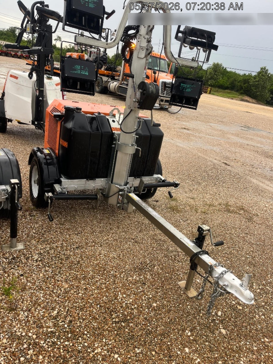 2024 Wanco WLTT-4MM4K Diesel, Deep Sea Controller, Shore Power Plug, Auto Start, (4) 350W LED Floodlights, 4kW Generator, 60 Gal Fuel Tank, 2" Ball, T3