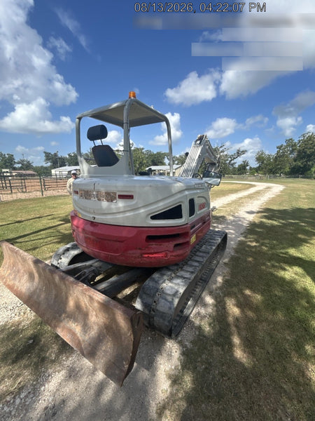 2019 Takeuchi TB260 Takeuchi TB260 Canopy w/Rubber Tracks, Auxiliary Hydraulics, Standard Blade, Manual QC