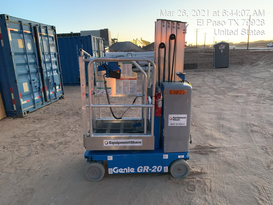 2020 GENIE GR-20