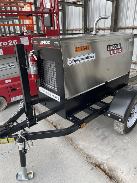 2024 Lincoln Electric LE400 Kubota V1505, Trlr, Cable Rack, Light Kit, ES Decals, T3