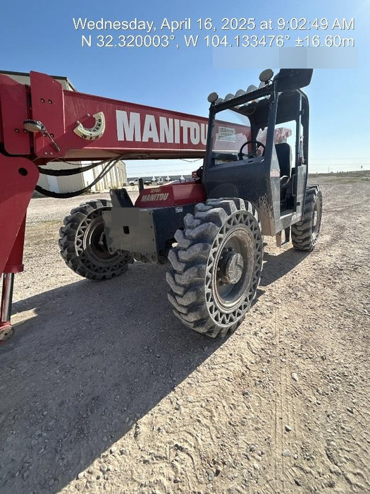 2019 Manitou MTA8044 MTA 8044 - 74 HP T4, Canopy, Worklights/Strobe, Beacon, 66" Carriage, 48" Forks, Solid Tires, Lift Hook, Aux Hydraulics