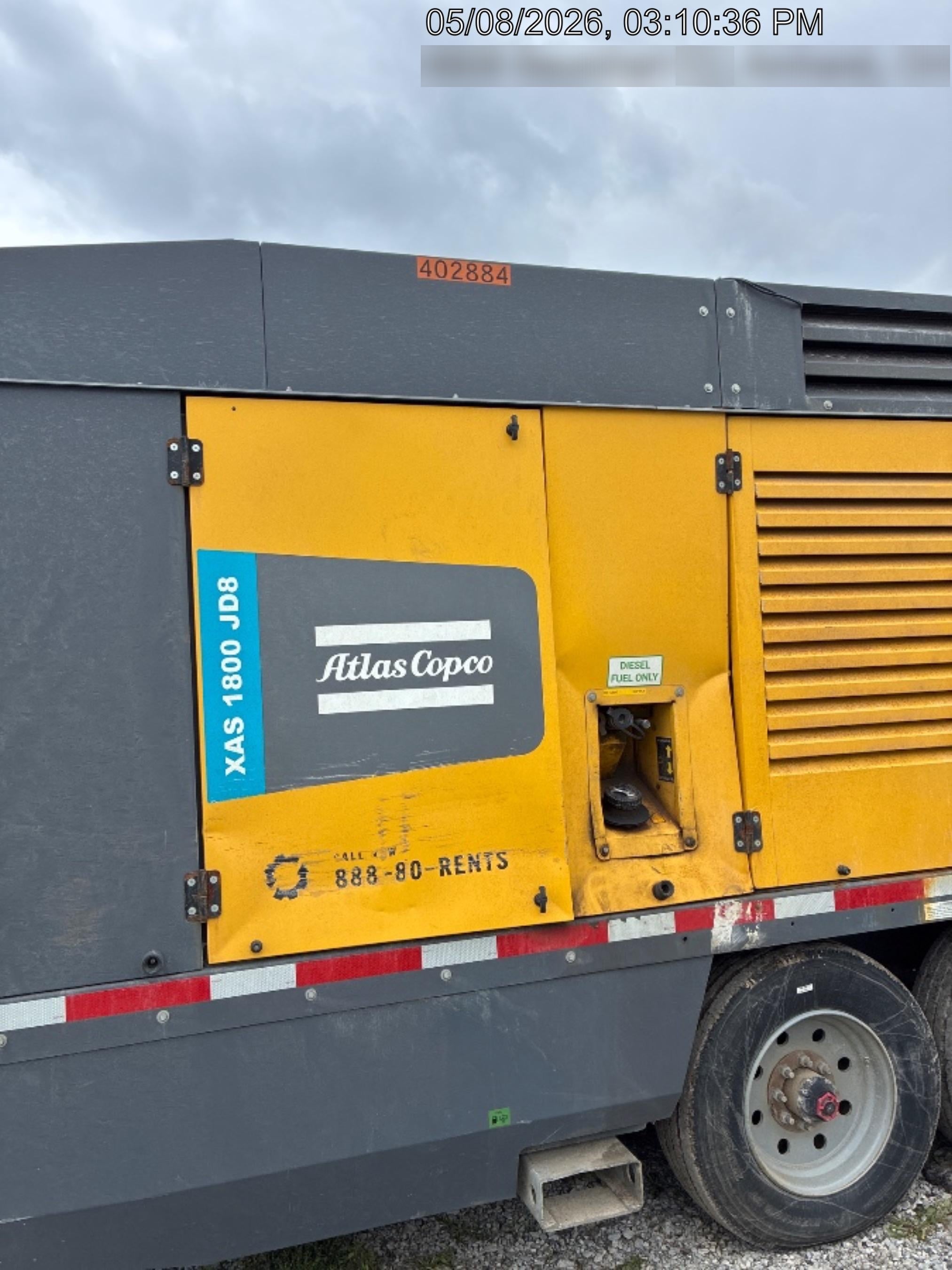 2024 ATLAS COPCO XAS 1800