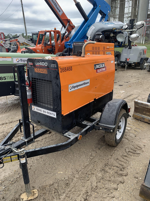 2022 Lincoln Electric LE400 Kubota V1505, Trlr, Cable Rack, Light Kit, ES Decals, T3