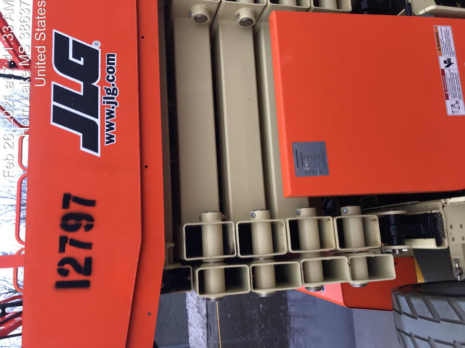 2019 JLG 4069LE Solid Non Marking Tires, Rotating Beacon