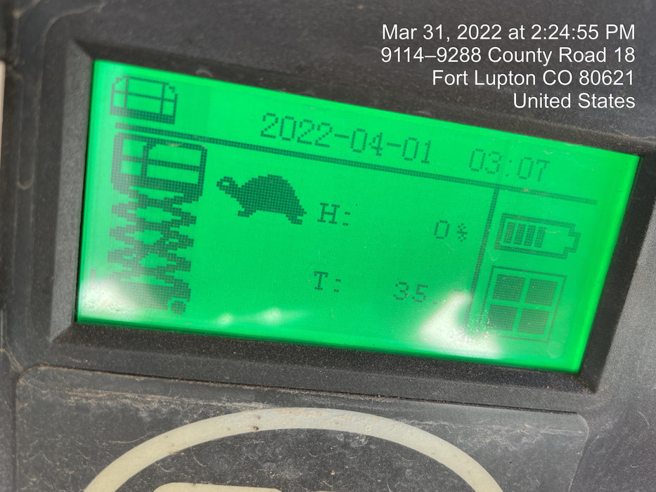 2019 MEC 1330SE Motion Alarm, Beacon, Includes MachineLink keypad and telematics device