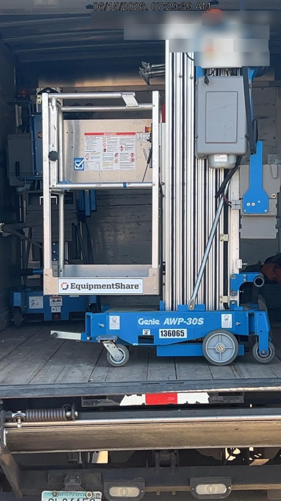 2021 GENIE AWP-30S DC