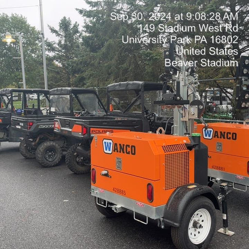 2024 Wanco WLTT-4MM4K Diesel, Deep Sea Controller, Shore Power Plug, Auto Start, (4) 350W LED Floodlights, 4kW Generator, 60 Gal Fuel Tank, 2" Ball, T3