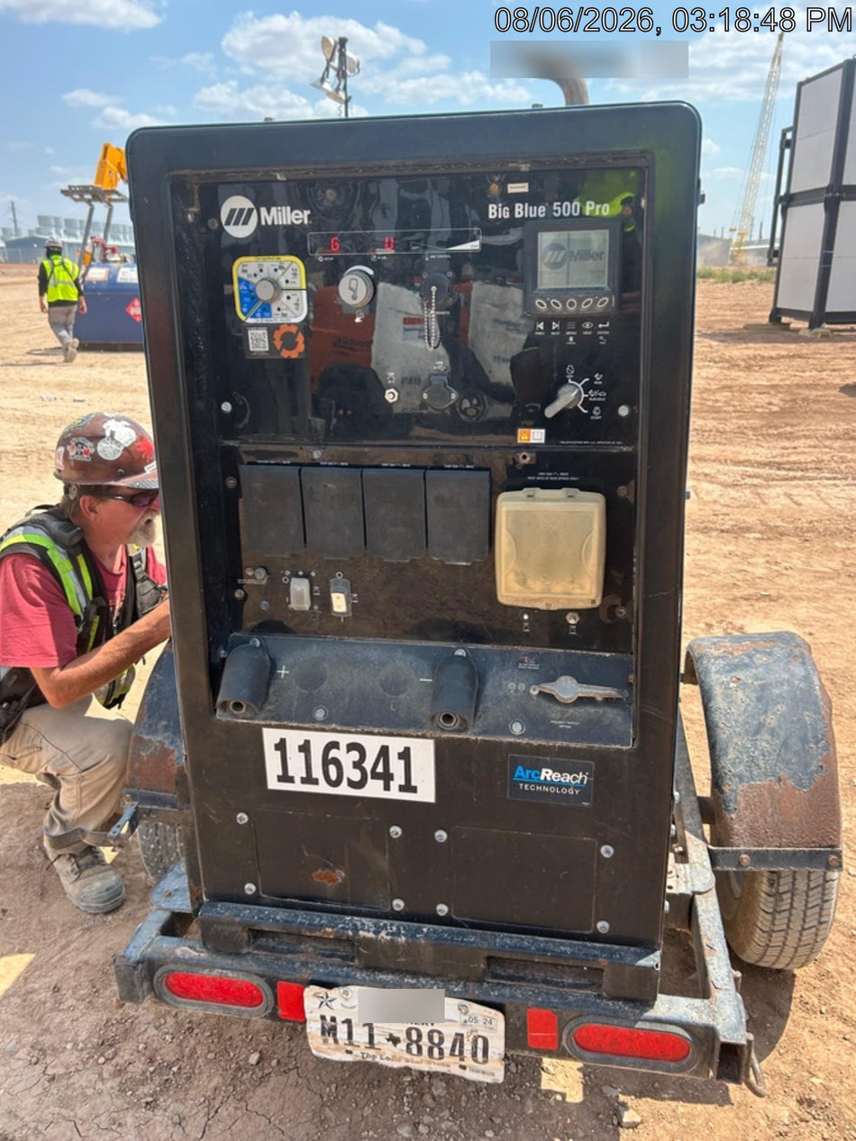 2020 MILLER ELECTRIC BIG BLUE 500