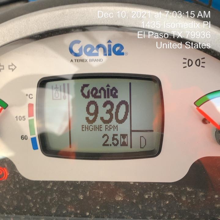 2021 GENIE GTH-5519