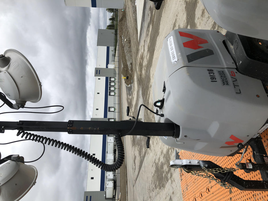 2018 Wacker Neuson LTV6L-MH Wacker Neuson LTV6L Mobile Light Tower w/Fuel Level Sensor Installed