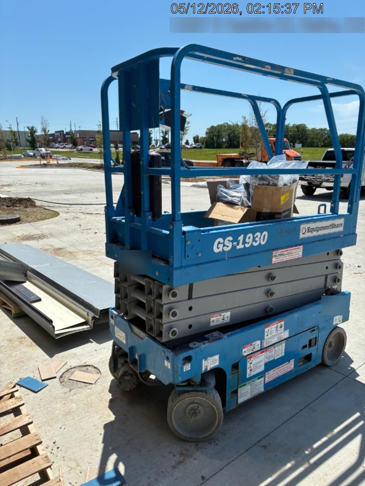 2019 Genie GS-1930 Fixed rails with chain Entry
