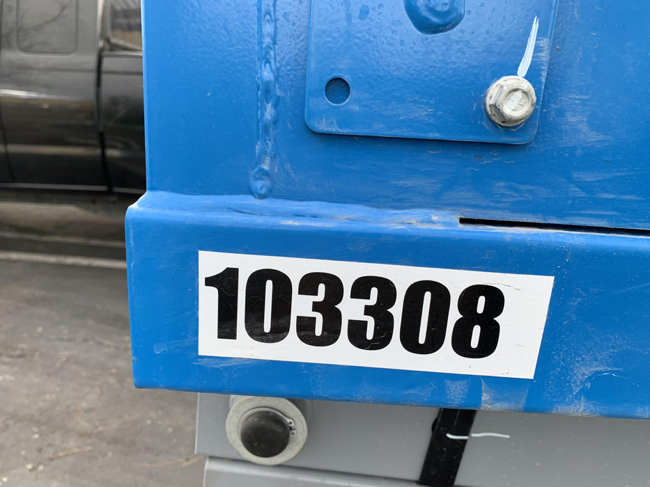 2020 Genie GS-1930 Solid Non Marking Tires, Beacon, Folding rails with half height swing gate, 800W Inverter