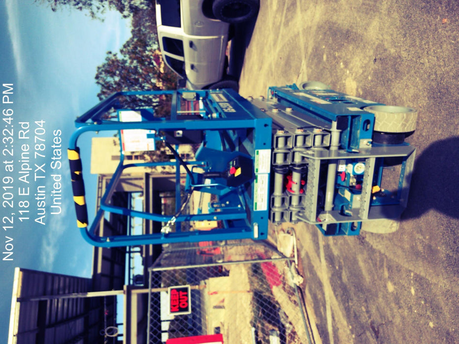 2019 Genie GS-1930 Fixed Rails with Chain Entry