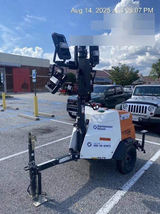 2023 Generac MLT2 Diesel, Flex Switch 120V Input, Powerzone Controller, (4) 320W LED Lights, 4kW Generator, 39.9 Gal Fuel Tank, 2" Ball, T3