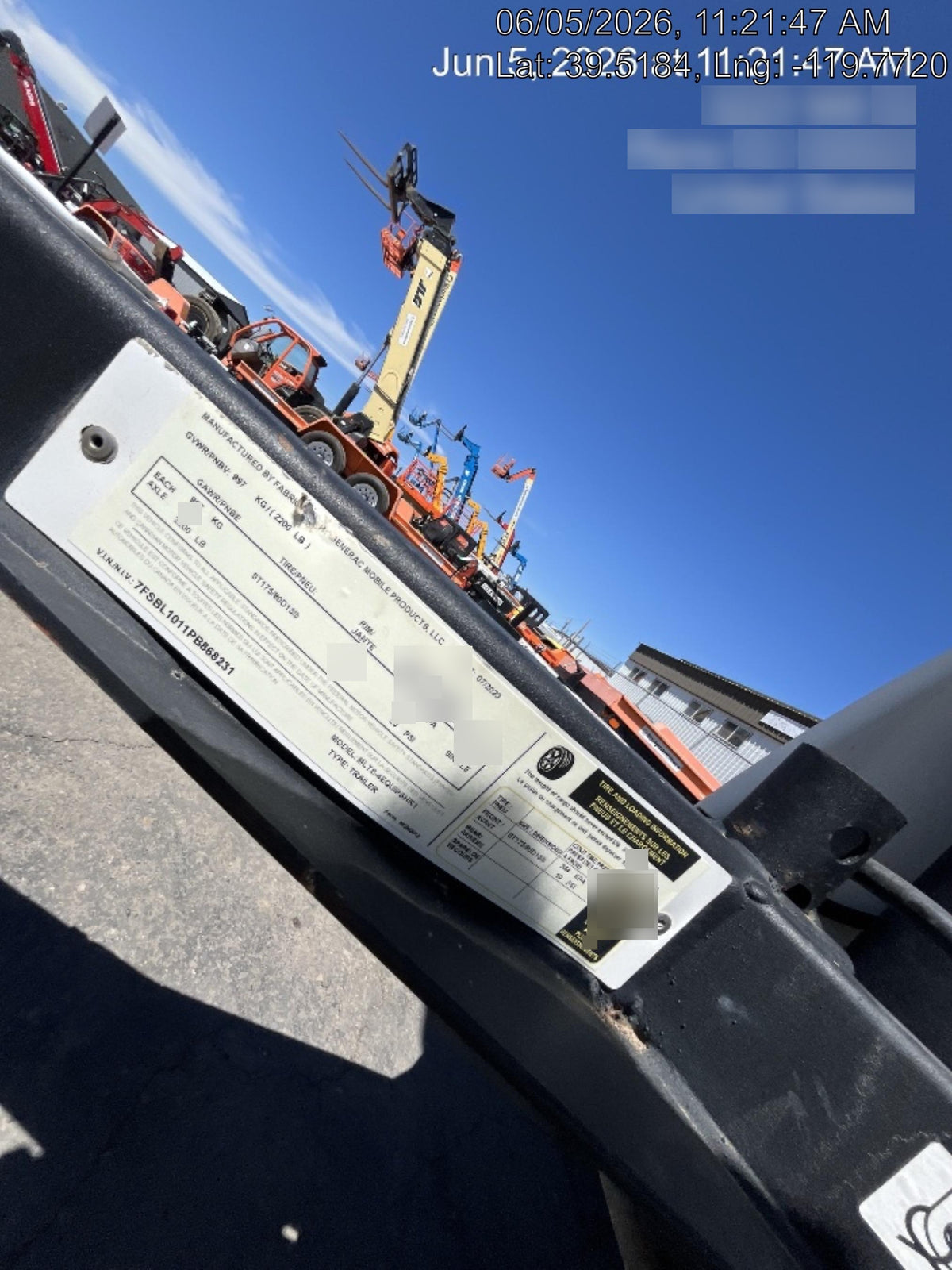 2023 Generac MLT2 Diesel, Flex Switch 120V Input, Powerzone Controller, (4) 320W LED Lights, 4kW Generator, 39.9 Gal Fuel Tank, 2" Ball, T3