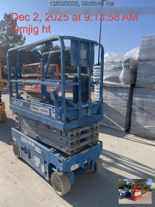 2019 Genie GS-1930 Genie GS-1930 Scissor Lift w/Standard Options