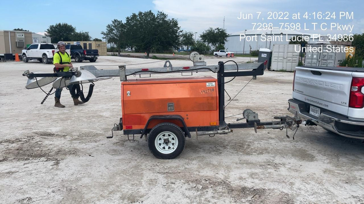2018 Wanco WLT-4M PORTABLE LIGHT TOWER
