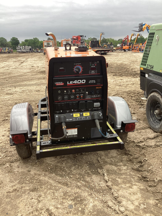 2022 Lincoln Electric LE400 Kubota V1505, Trlr, Cable Rack, Light Kit, ES Decals, T3