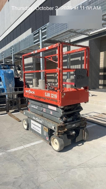 2019 Skyjack SJIII-3219 Standard Options