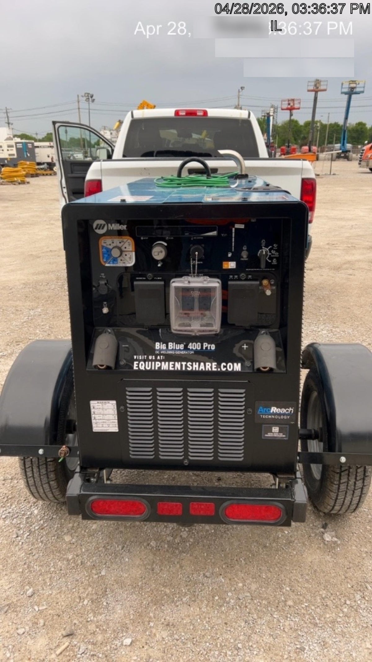 2025 MILLER ELECTRIC BIG BLUE 400