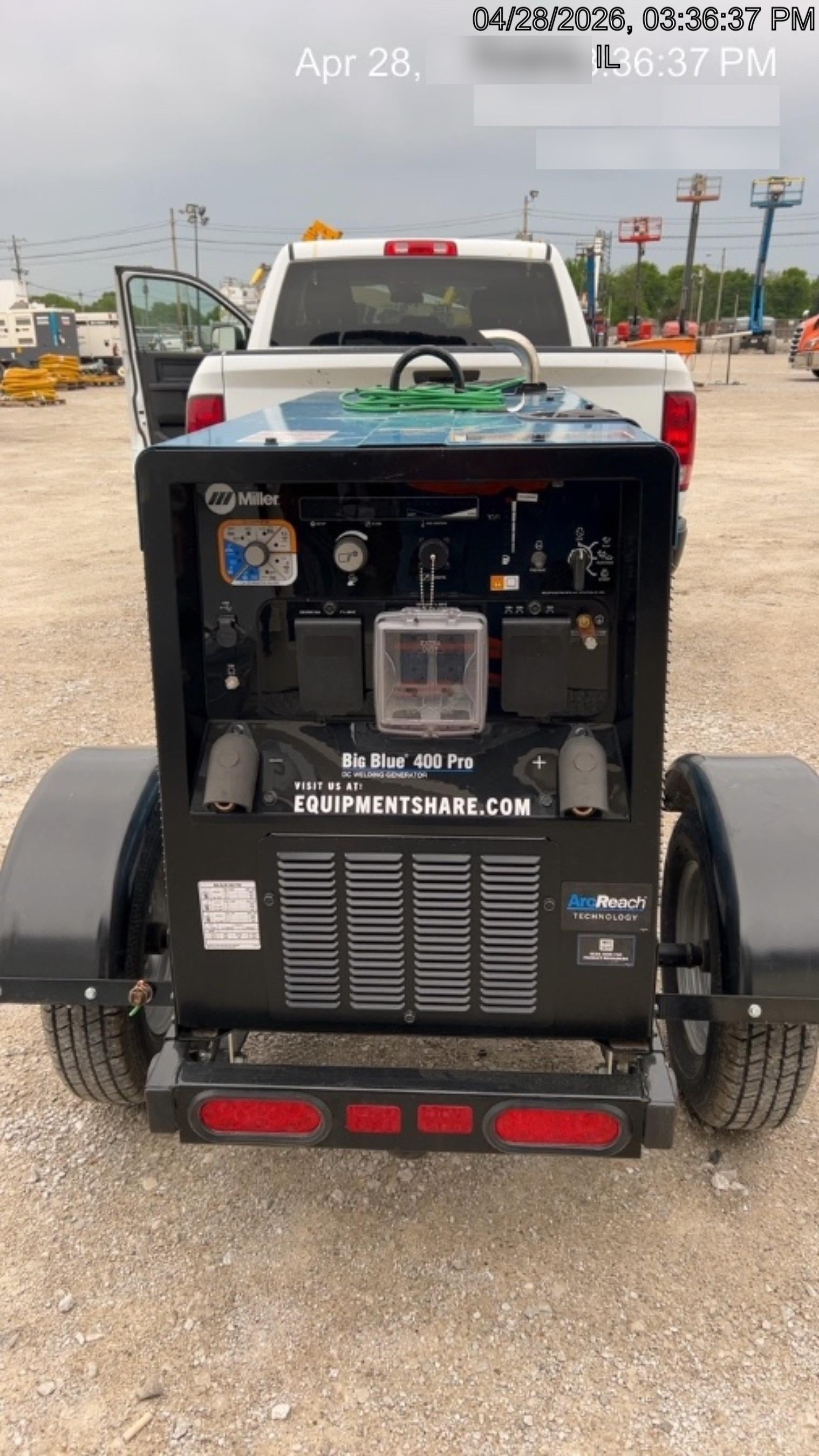 2025 MILLER ELECTRIC BIG BLUE 400