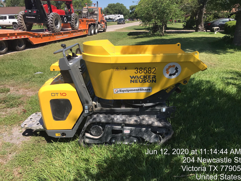 2019 WACKER NEUSON DT10