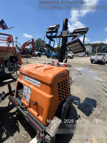 2023 Generac MLT2 Diesel, Flex Switch 120V Input, Powerzone Controller, (4) 320W LED Lights, 4kW Generator, 39.9 Gal Fuel Tank, 2" Ball, T3