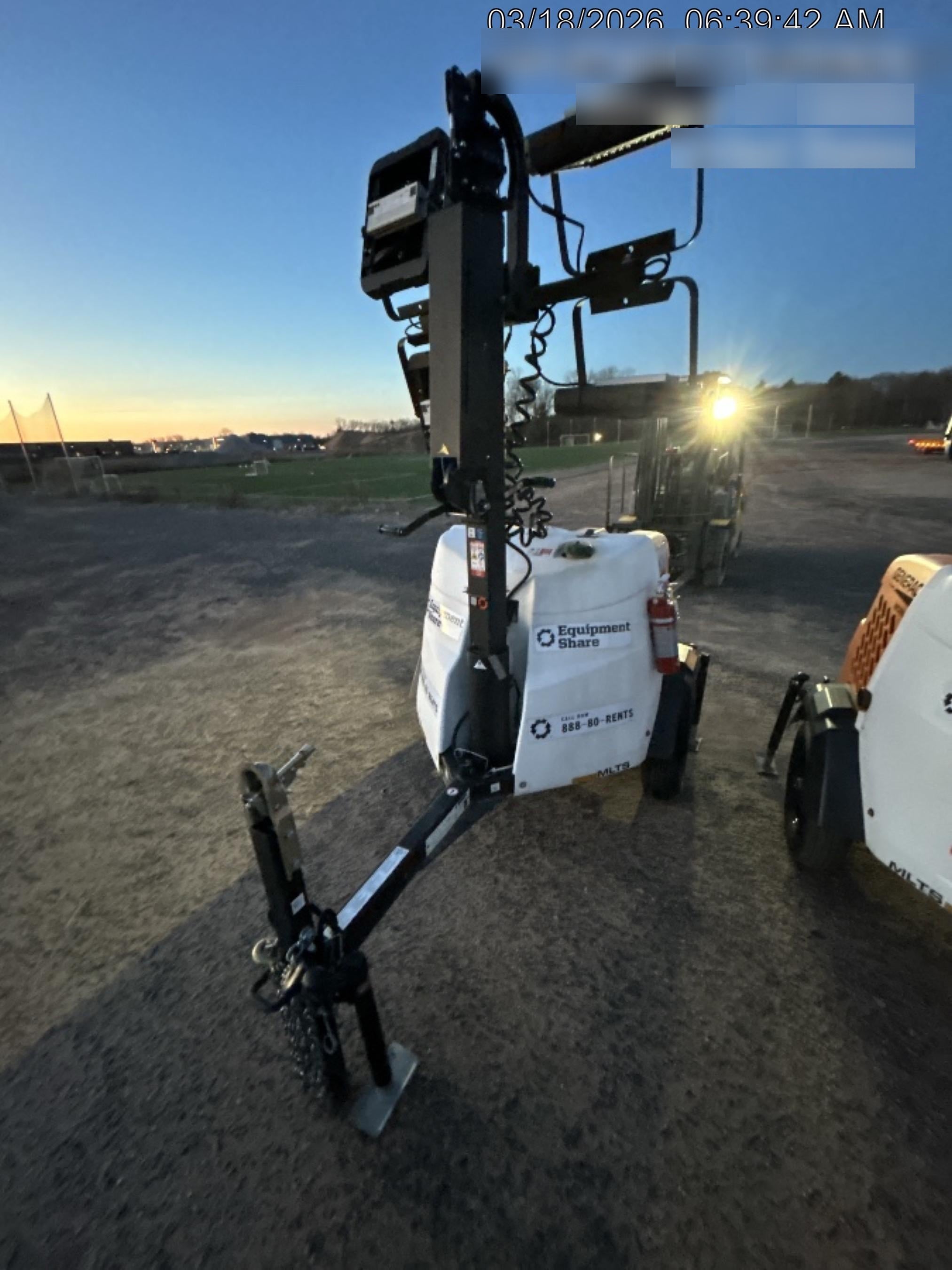 2023 Generac MLT2 Diesel, Flex Switch 120V Input, Powerzone Controller, (4) 320W LED Lights, 4kW Generator, 39.9 Gal Fuel Tank, 2" Ball, T3