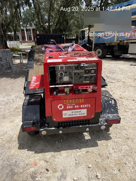 2024 Shindaiwa DGW400DML Kubota D902 Engine, 23 HP, Dual Op Welder, Wire, Arc, Droop Stick, Tig, and CC Stick Functionality, Simulphase, 3 Phase and 1 Phase Gen Output, Single Axle NB Trlr, Slr Trckl Chrg 12V 12W, Fire Ext, T3