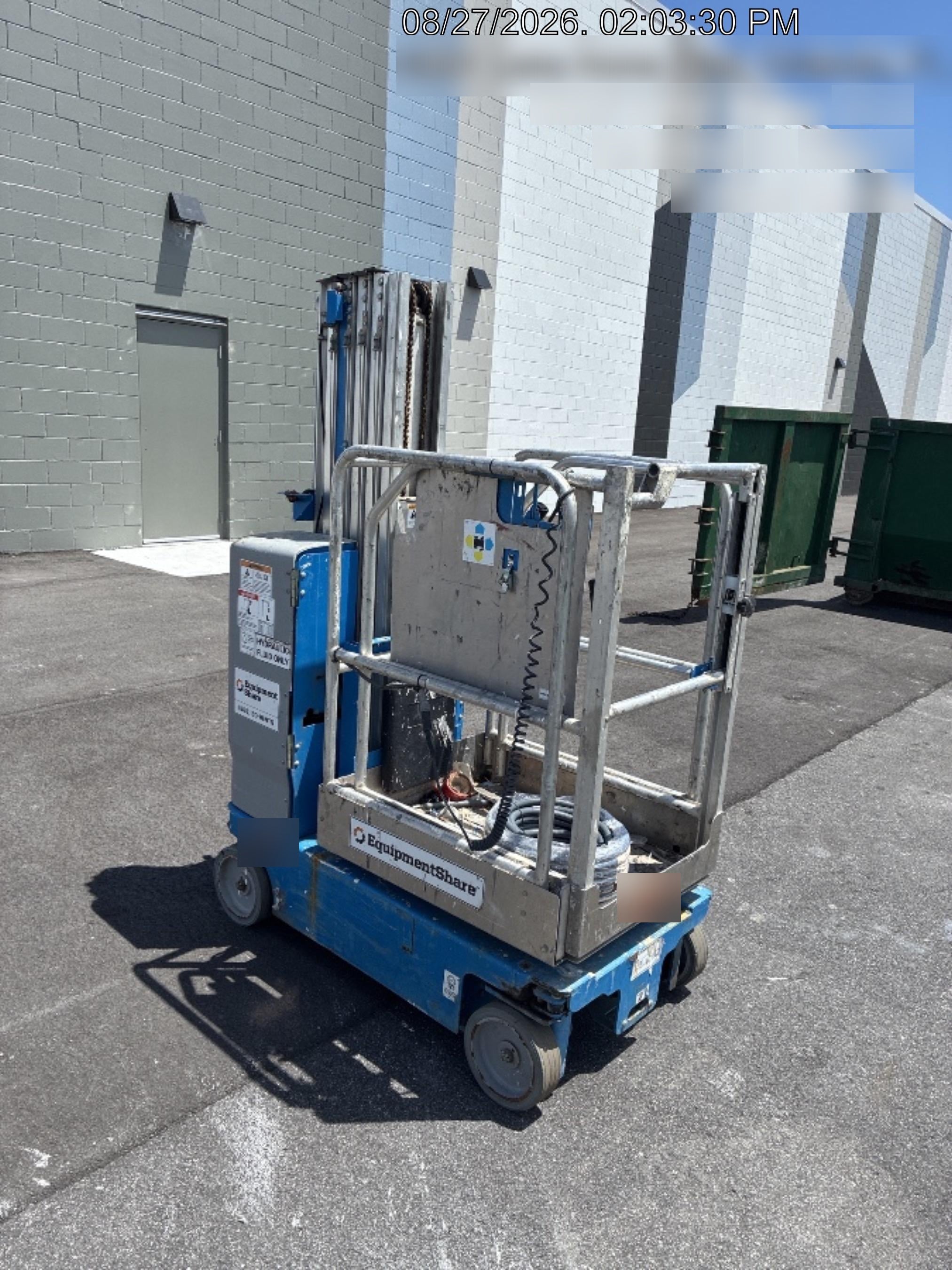 2019 GENIE GR-20