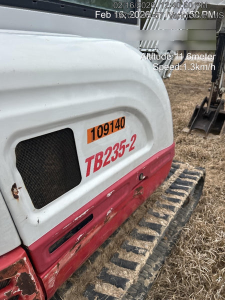 2020 TAKEUCHI TB-235-2CR