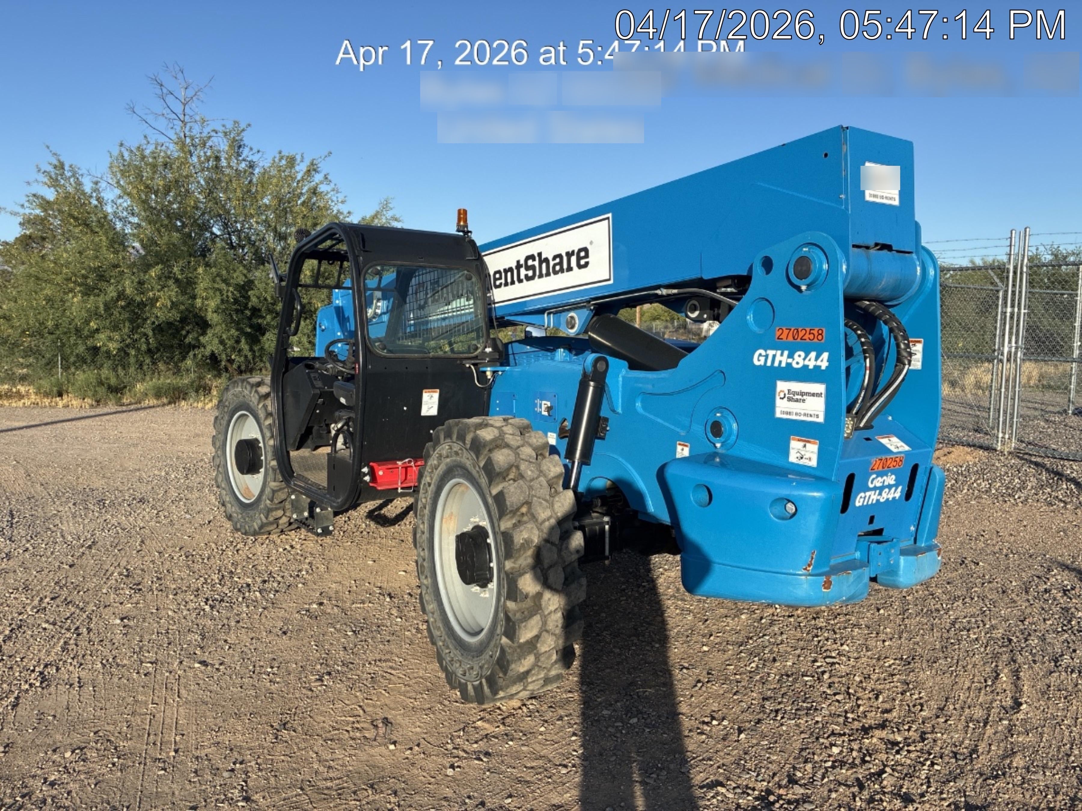 2022 GENIE GTH-844