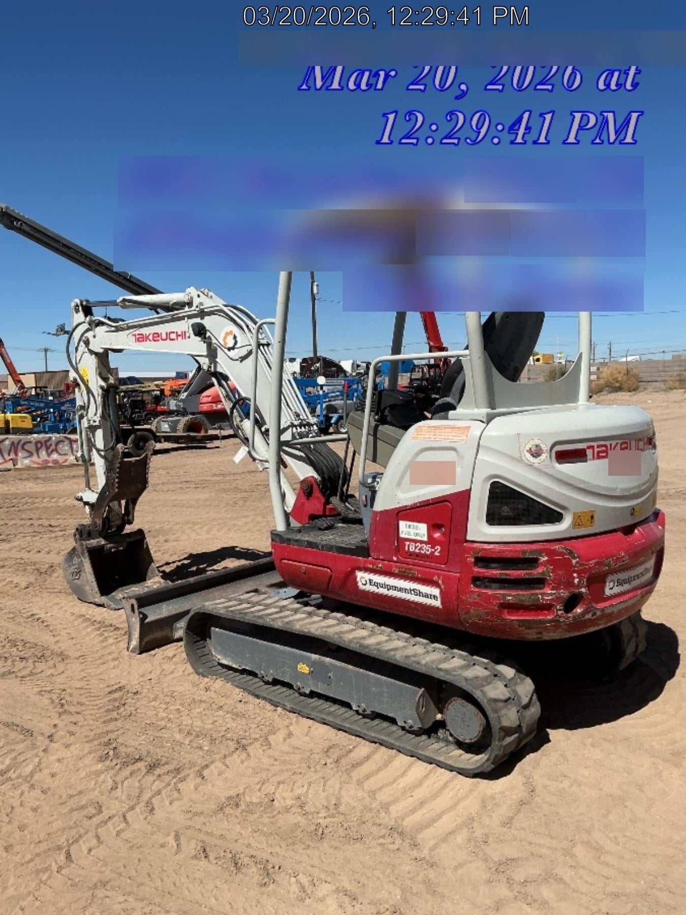 2020 TAKEUCHI TB235-2R