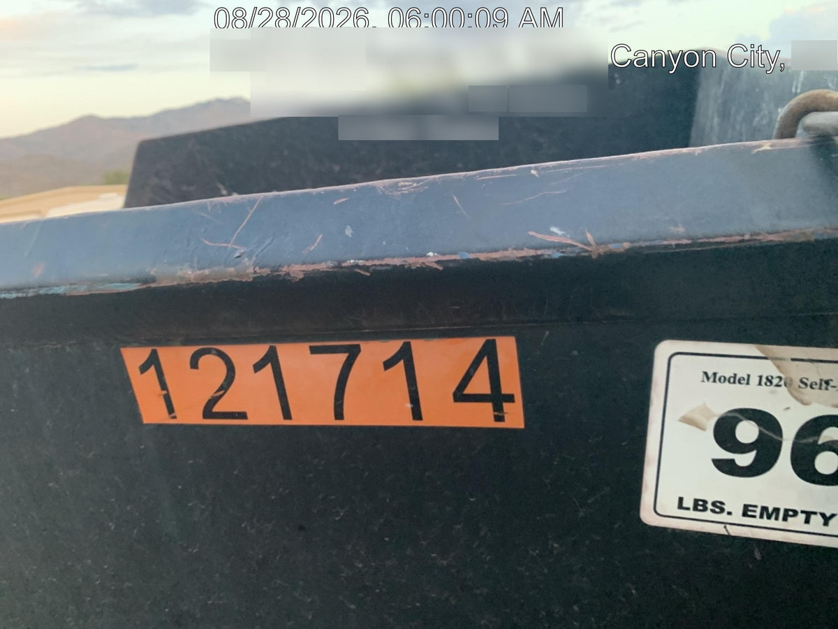 2020 STAR INDUSTRIES M-1820 - Self-Dump Hopper