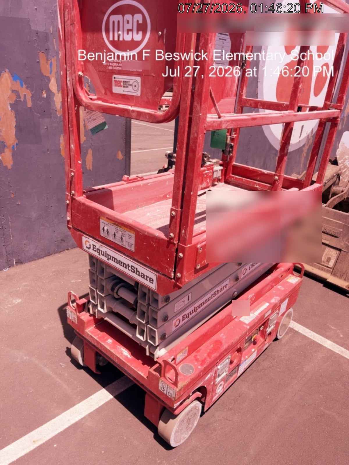 2019 MEC 1330SE Motion Alarm, Beacon, Includes MachineLink keypad and telematics device