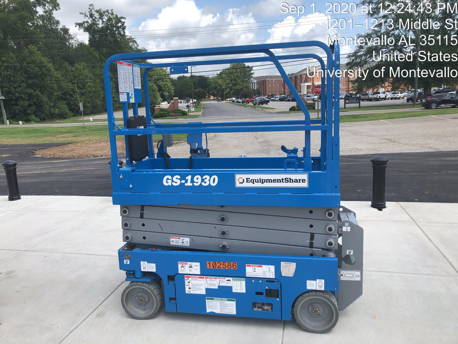 2020 Genie GS-1930 Standard Machine