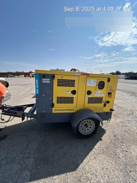 2021 ATLAS COPCO PAS 100 HF CS Enclosed