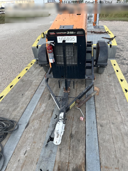 2021 Lincoln Electric Vantage 322 Vantage 322 Ready Pak 3 w/ Decals, ORANGE (includes trailer, cable rack, fender light kit) NO Telematics