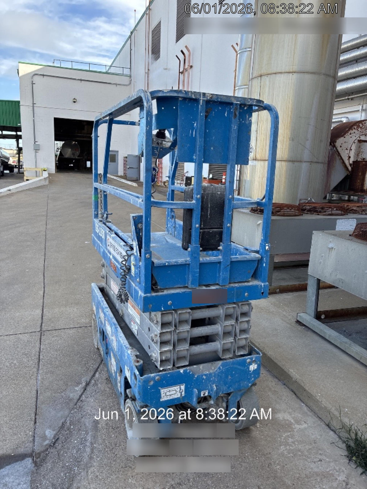 2019 Genie GS-1930 Fixed rails with chain Entry