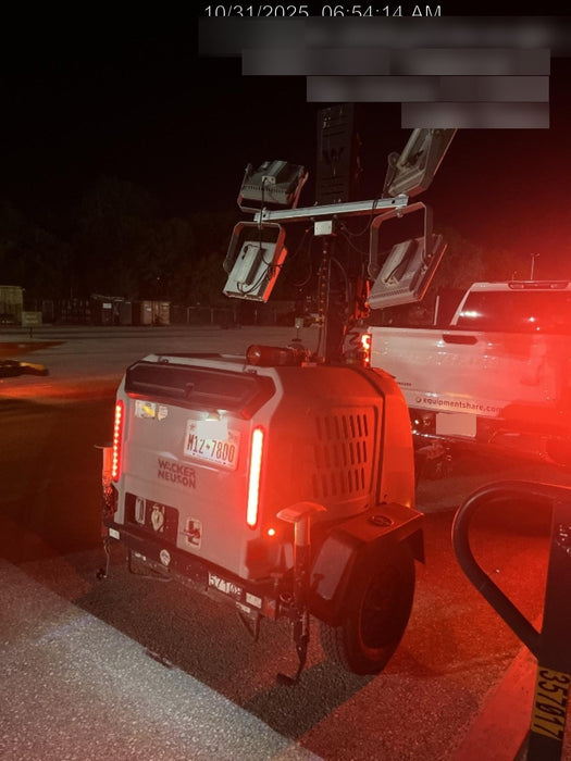 2019 Wacker Neuson LTV6K-LED Standard LED Towable Light Tower w/None