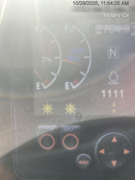 2019 Manitou MTA10055 Canopy, 120 HP, Solid Tires, Work Lights, Lift Hook, Auxiliary Hydraulics 66" Carriage and 60" Forks