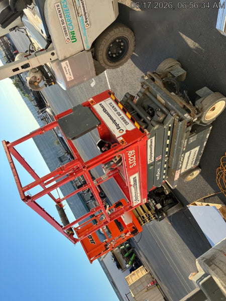 2020 Skyjack SJIII-3219 Solid NM Tires, Half height spring hinged entry gate, Dual Beacons, 800W Inverter