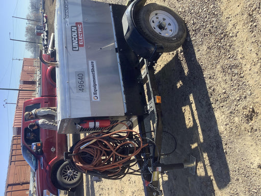 2019 Lincoln Electric Vantage 322 Ready-Pak 3, Two Wheel Trailer, Fender and Light Kit, Cable Rack