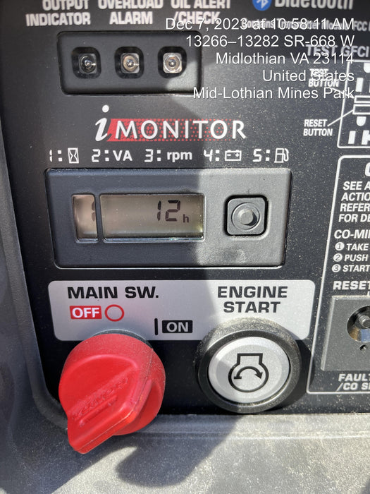 2023 HONDA EU7000ISNAN