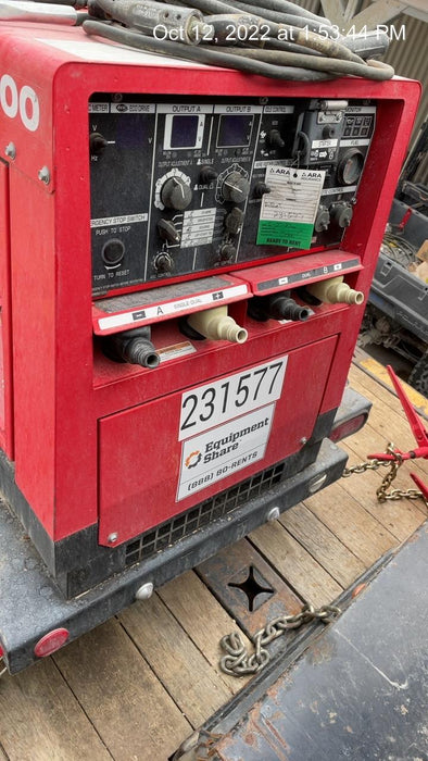 2022 Shindaiwa DGW400MDL Kubota D902 Engine, 23 HP, Dual Op Welder, Wire, Arc, Droop Stick, Tig, and CC Stick Functionality, Simulphase, 3 Phase and 1 Phase Gen Output, Single Axle NB Trlr, Slr Trckl Chrg 12V 12W, Fire Ext