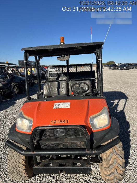 2020 Kubota RTV-X1140W-H 4WD, LED Strobe, Windshield Acrylic Clear, Plastic Canopy, Wire Harness Kit, Backup Alarm