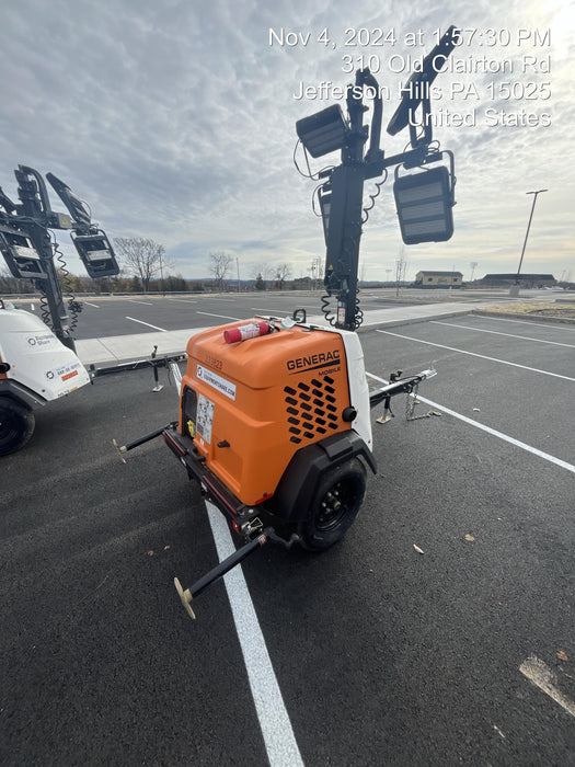 2023 Generac MLT2 Diesel, Flex Switch 120V Input, Powerzone Controller, (4) 320W LED Lights, 4kW Generator, 39.9 Gal Fuel Tank, 2" Ball, T3