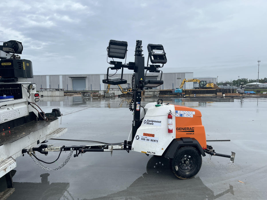 2023 Generac MLT2 Diesel, Flex Switch 120V Input, Powerzone Controller, 
(4) 320W LED Lights, 4kW Generator, 39.9 Gal Fuel Tank, 2" Ball, T3